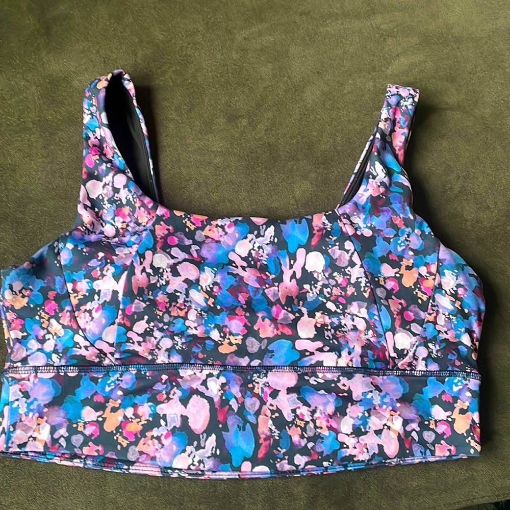 Women’s floral sports bra (XL)